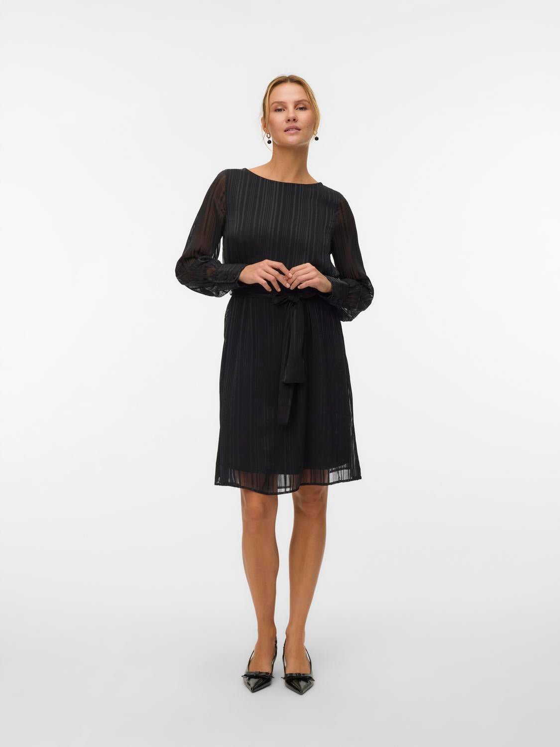 VMGEDNA Midi Dress - Black - VERO MODA & VILA Bergvik